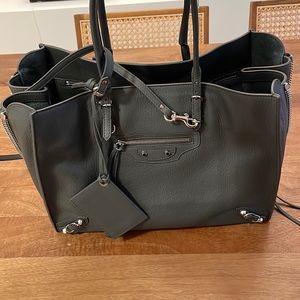 Balenciaga Veau Paper Tote Bag